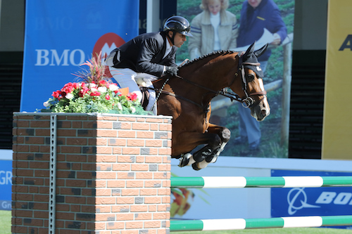 Eric Lamaze of CAN riding Fine Lady 5