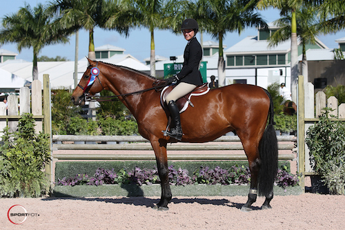 Erica Luter and Cris Van De Helle in their winning presentation.