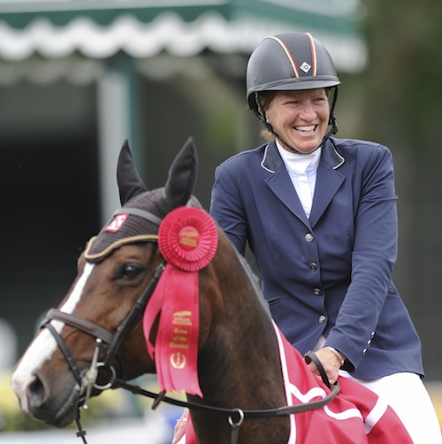 XXXXXXX in the AON Cup at the Spruce Meadows North American 2013.