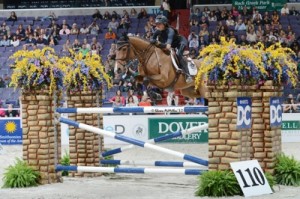 Reed Kessler and Ligist won last year's $20,000 International Open Jumper Gambler's Choice. Photo © Shawn McMillen Photography.