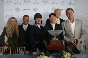 Paige Bellissimo, Todd Minikus, Candice King, Kent Farrington,  Donald Trump, and Mark Bellissimo