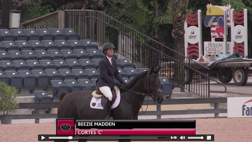 Watch Beezie Madden and Cortes 'C' in their winning round!