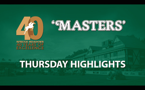 Watch highlights from Thursday's competition at the Masters!