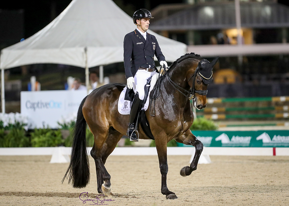 Wandres and Bluetooth OLD Connect for Win In Five-Star Freestyle in AGDF 7 at Jumper Venue
