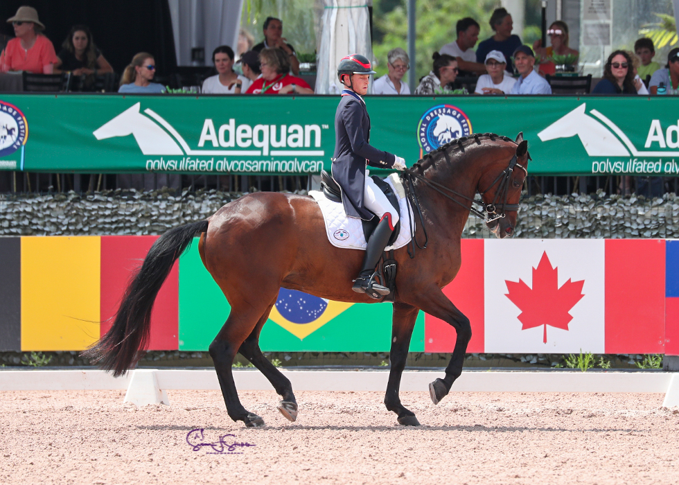 Benjamin Ebeling Scores New Personal Best to Clinch Stillpoint Farm Grand Prix Freestyle in AGDF 10