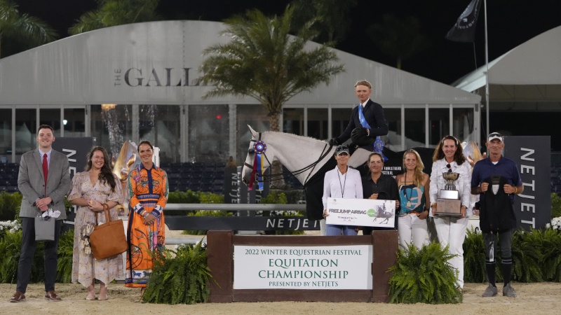 Luke Jensen and Jamaica Jump to Victory in WEF Equitation Championship, Presented by NetJets