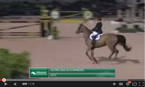 Watch Georgina Bloomberg and Lilli in their winning round! http://youtu.be/V6DiX10GN2k