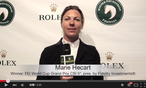 Watch an interview with Marie Hecart! http://youtu.be/Ke5fOpiVUjE