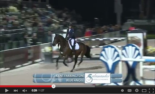 Watch Kent Farrington and Blue Angel in their winning round! http://youtu.be/Djsja-6iPtA