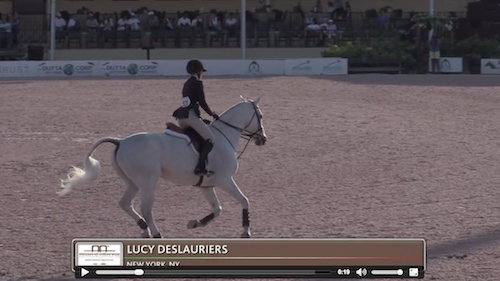 Watch Lucy Deslauriers and Class Action in their first round!