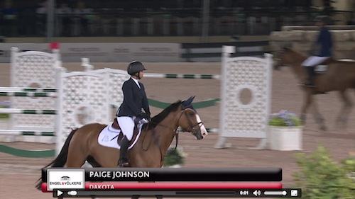 Watch Paige Johnson and Dakota in their winning round!