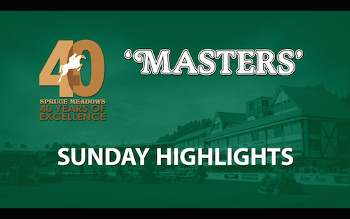 Watch highlights from Sunday's incredible competition to conclude the Spruce Meadows 'Masters'